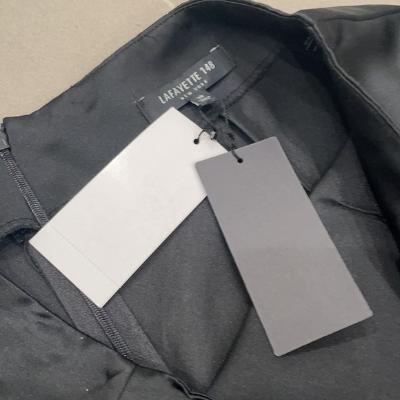 Lafayette 148NY black pencil midi/maxi skirt 40" - Picture 5 of 16